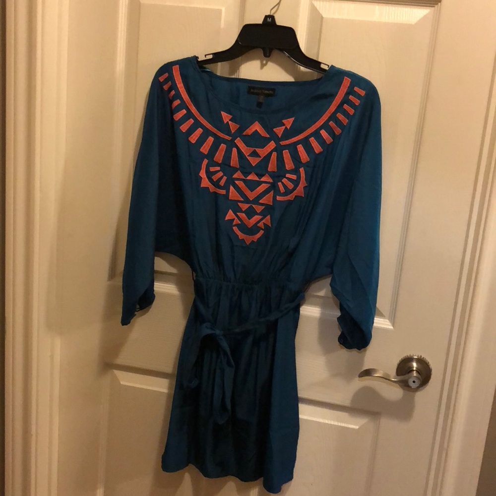 Tribal embroidery dress